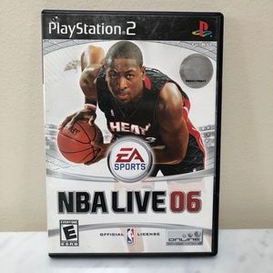 NBA Live 06 PS2 Sony Playstation 2 Video Game Disc 2005 EA Sports